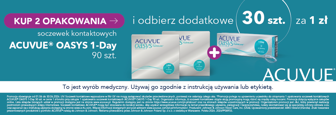promocja z zestawami acuvue