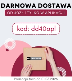 Darmowa dostawa od 40 złotych