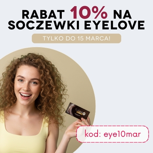 rabat 10% na soczewki EyeLove