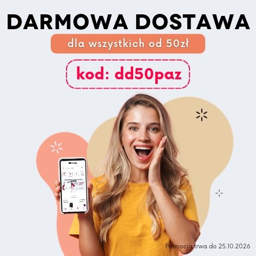 darmowa dostawa od 50 złotych