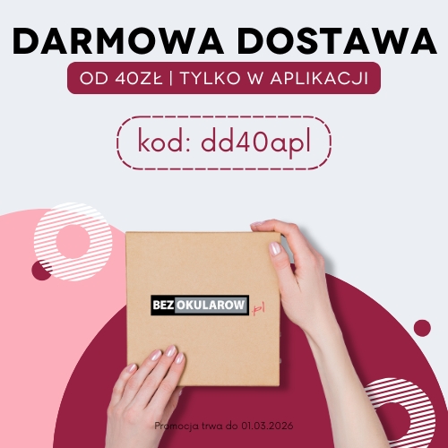 Darmowa dostawa od 40 złotych