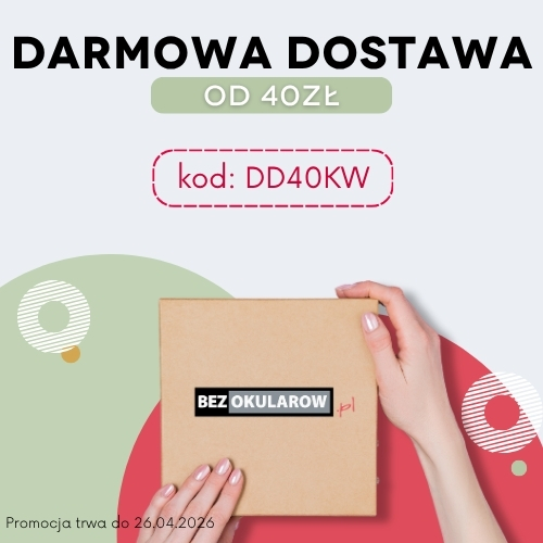 Darmowa dostawa od 40 złotych