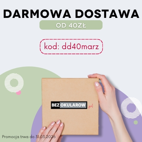 Darmowa dostawa od 40 złotych