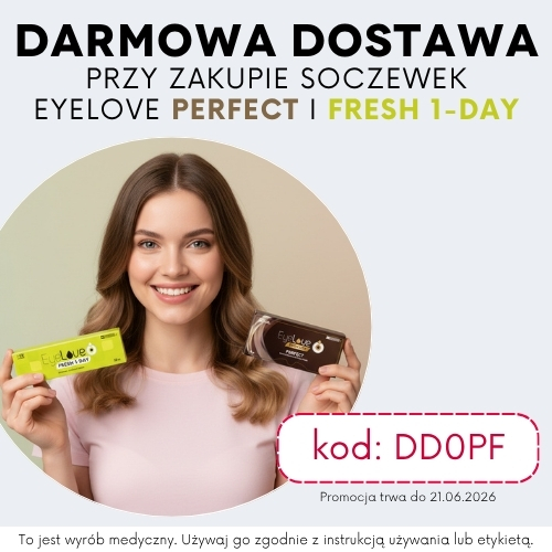 darmowa dostawa na wybrane soczewki