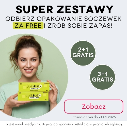 darmowe opakowania soczewek w zestawach