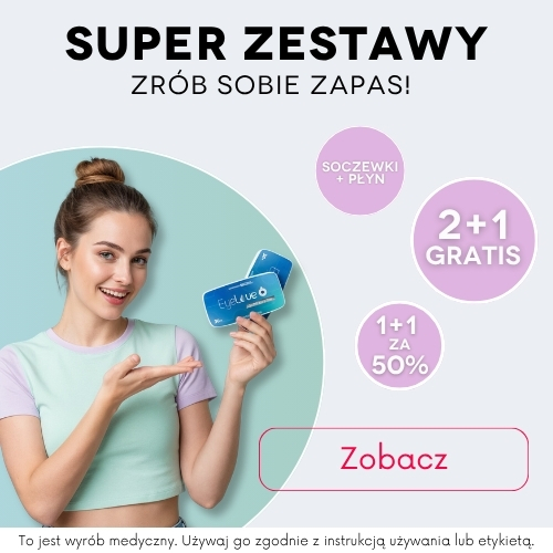darmowe opakowania soczewek w zestawach