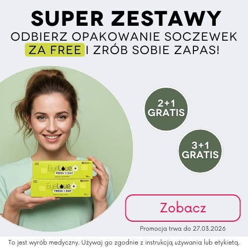 darmowe opakowania soczewek w zestawach