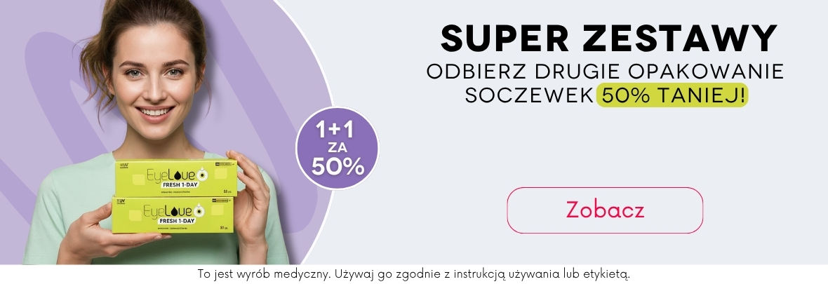 darmowe opakowania soczewek w zestawach
