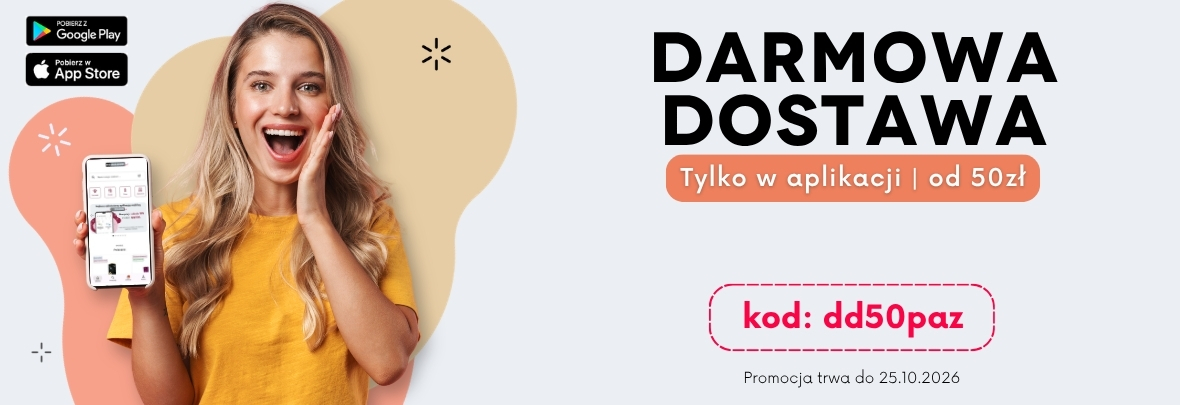 darmowa dostawa od 50 złotych