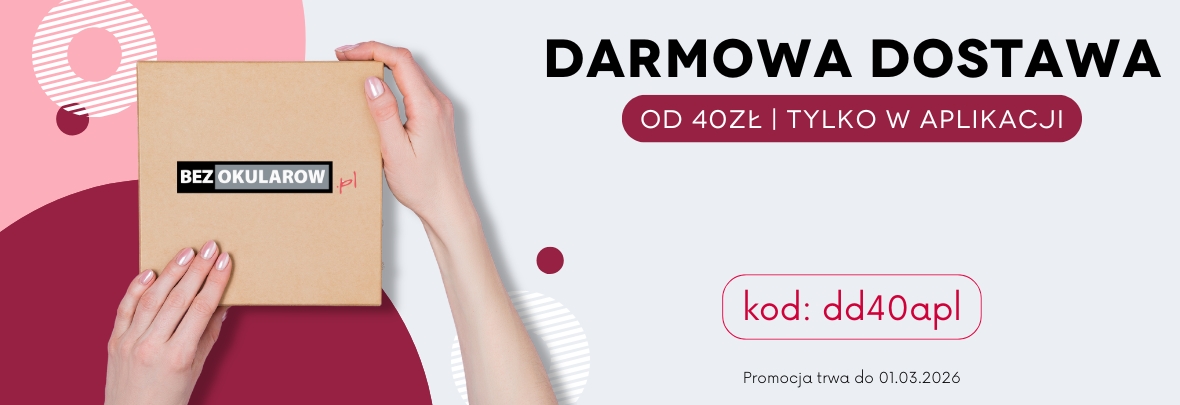 Darmowa dostawa od 40 złotych