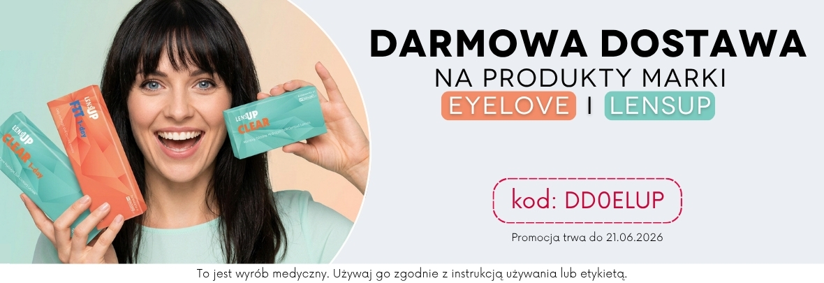 darmowa dostawa na wybrane soczewki