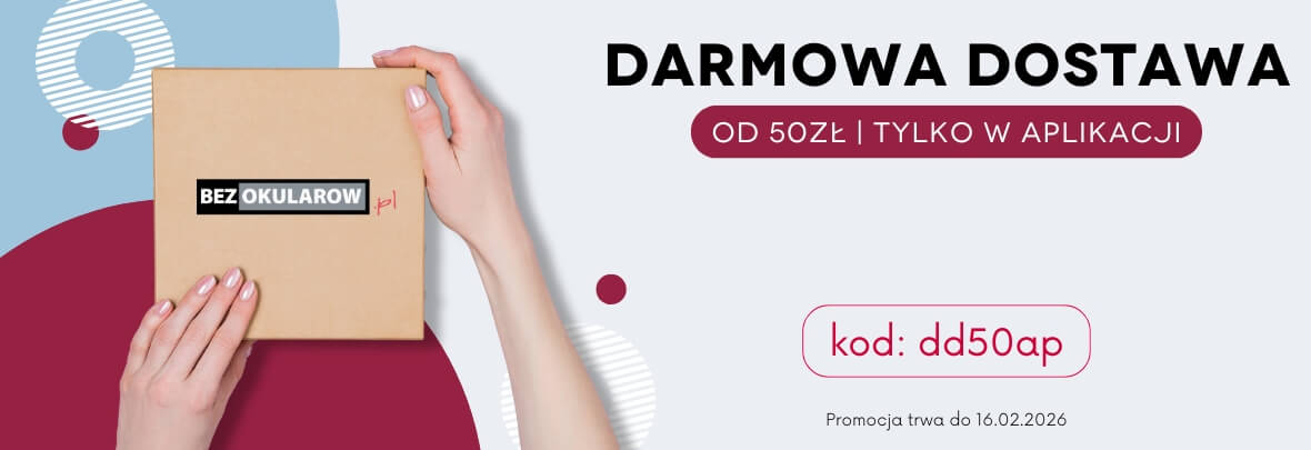 Darmowa dostawa od 50 złotych