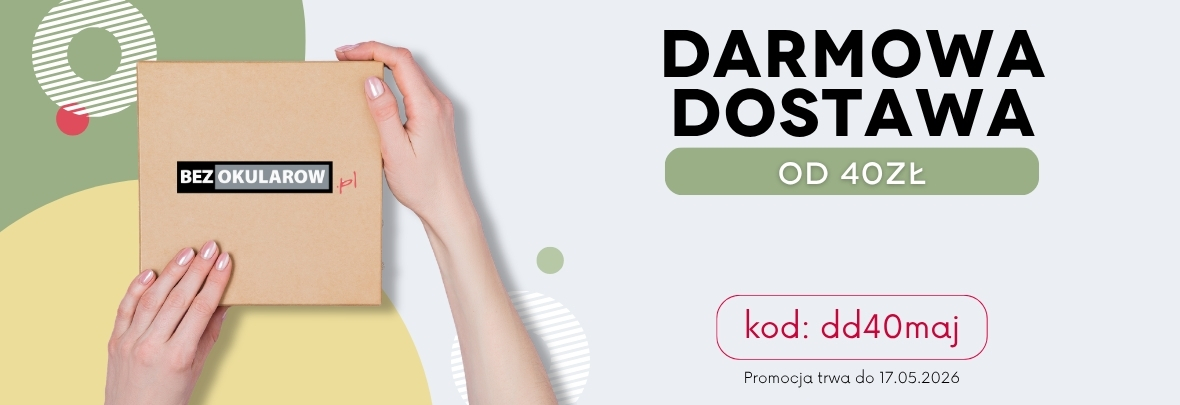 Darmowa dostawa od 40 złotych