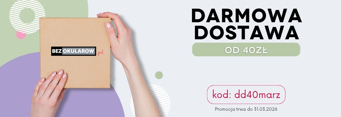 Darmowa dostawa od 40 złotych