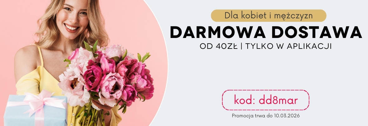 Darmowa dostawa od 40 złotych