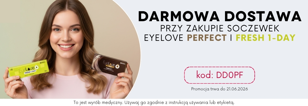 darmowa dostawa na wybrane soczewki