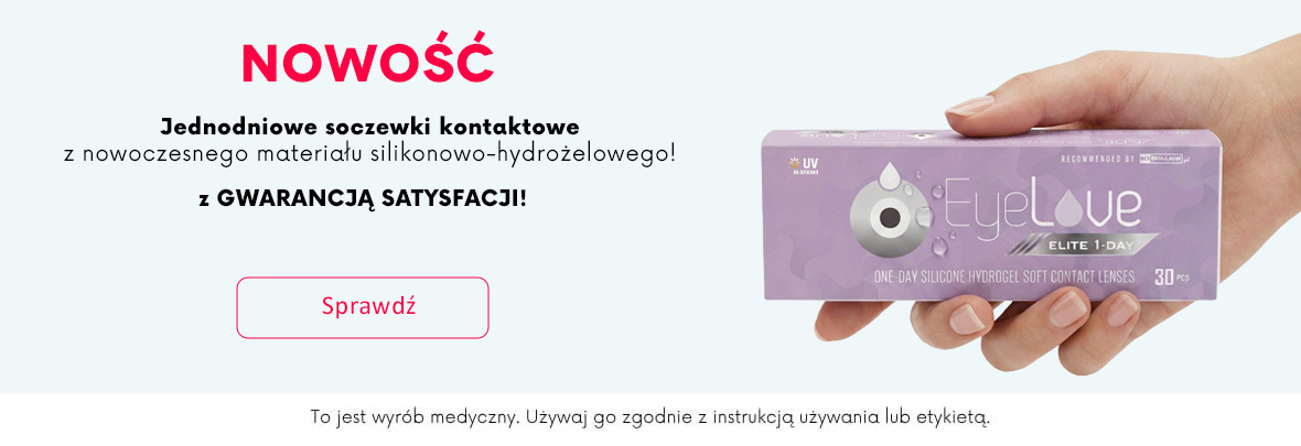 nowość eyelove elite 1-day