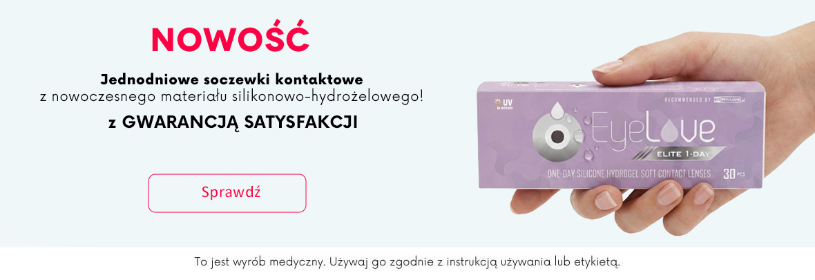 nowość eyelove elite 1-day