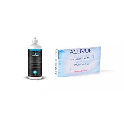 Acuvue Oasys 2-WEEK 6 szt.+ EyeLove Comfort 100 ml