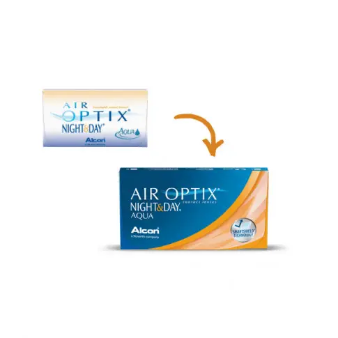 AIR OPTIX®  NIGHT&DAY® AQUA 3 szt., moc: 0,00 (PLAN)