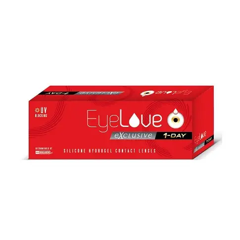 EyeLove Exclusive 1-Day 28 szt + 5 szt, moc: -2,25