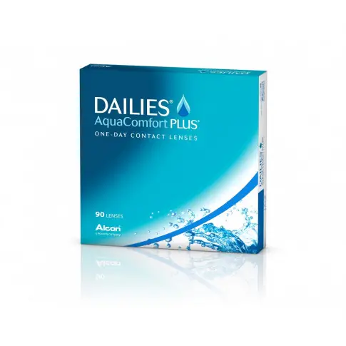 MEGA SALE: Dailies AquaComfort Plus 90 szt. moc: +0,75