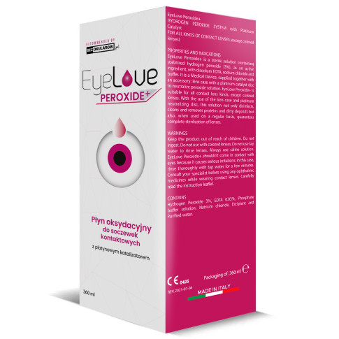 EyeLove Peroxide+ 360 ml - płyn oksydacyjny bez konserwantów