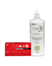 EyeLove Exclusive 6 szt. + EyeLove Natural+ 400 ml