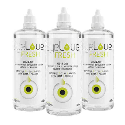 EyeLove Fresh 3x400 ml 