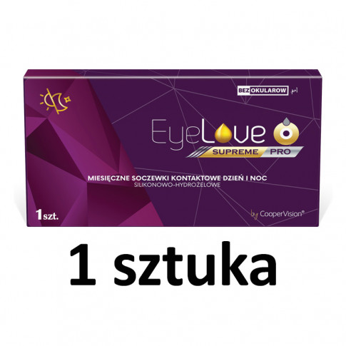 Soczewki EyeLove Supreme PRO 1 szt.