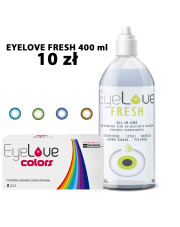 ZESTAW: EyeLove Colors 2 szt. + EyeLove Fresh 400 ml ZA 10 ZŁ