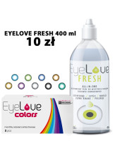 ZESTAW: EyeLove Colors 2 szt. (0,00) + EyeLove Fresh 400 ml ZA 10 ZŁ