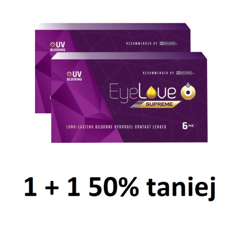 ZESTAW: EyeLove Supreme Long-Lasting 6 szt. 1+1 50% TANIEJ