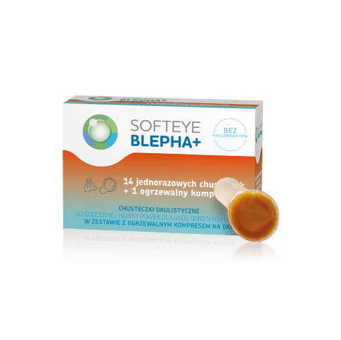 Wyprzedaż: SOFTEYE BLEPHA+ chusteczki okulistyczne