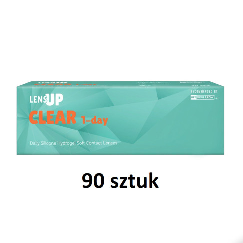 LensUp Clear 1-Day 90 sztuk