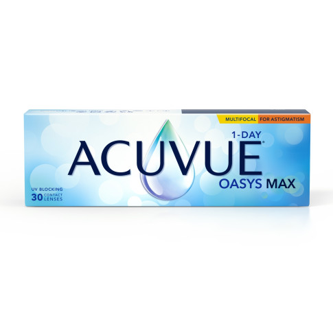 ACUVUE® OASYS MAX 1-Day MULTIFOCAL for ASTIGMATISM, ADD: MED