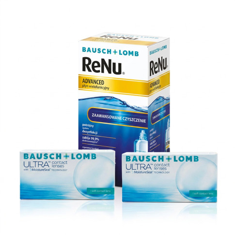 ZESTAW: Ultra 2x1 sztuka + Renu Advanced 100 ml GRATIS!