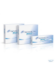 ZESTAW: 2x 1-DAY ACUVUE® MOIST 90 szt. + 1-DAY ACUVUE® MOIST 30 szt. ZA 1 ZŁOTY