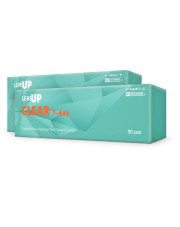 ZESTAW: LensUp Clear 1-Day 30 sztuk + DRUGIE OPAKOWANIE 50% TANIEJ!