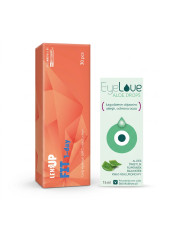 ZESTAW: LensUp Fit 1-Day 30 szt. + krople EyeLove Aloe Drops 15 ml GRATIS
