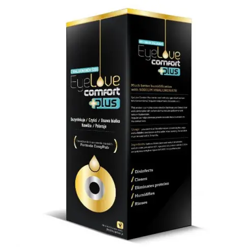 EyeLove Comfort PLUS 360 ml (z hialuronianem sodu!)