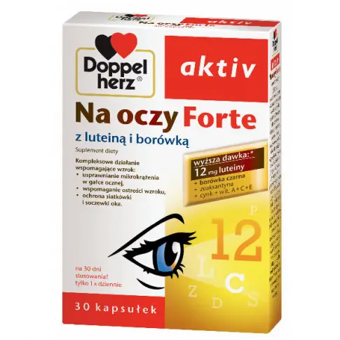Doppelherz Aktiv Na oczy Forte - 30 kapsułek