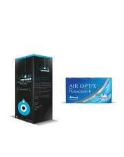 Air Optix Hydraglyde 3 szt + Eyelove Comfort 360 ml